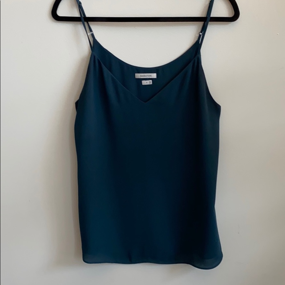 Everly babaton camisole in dark teal